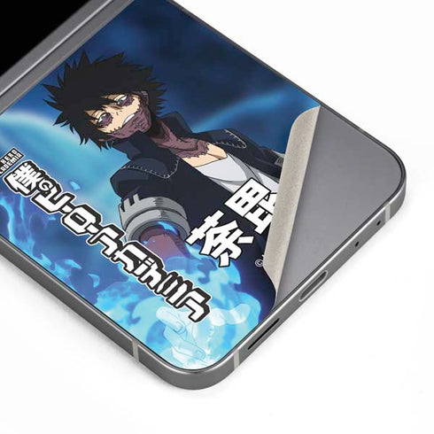 My Hero Academia Dabi Season 5 Galaxy Z Flip6 Skin